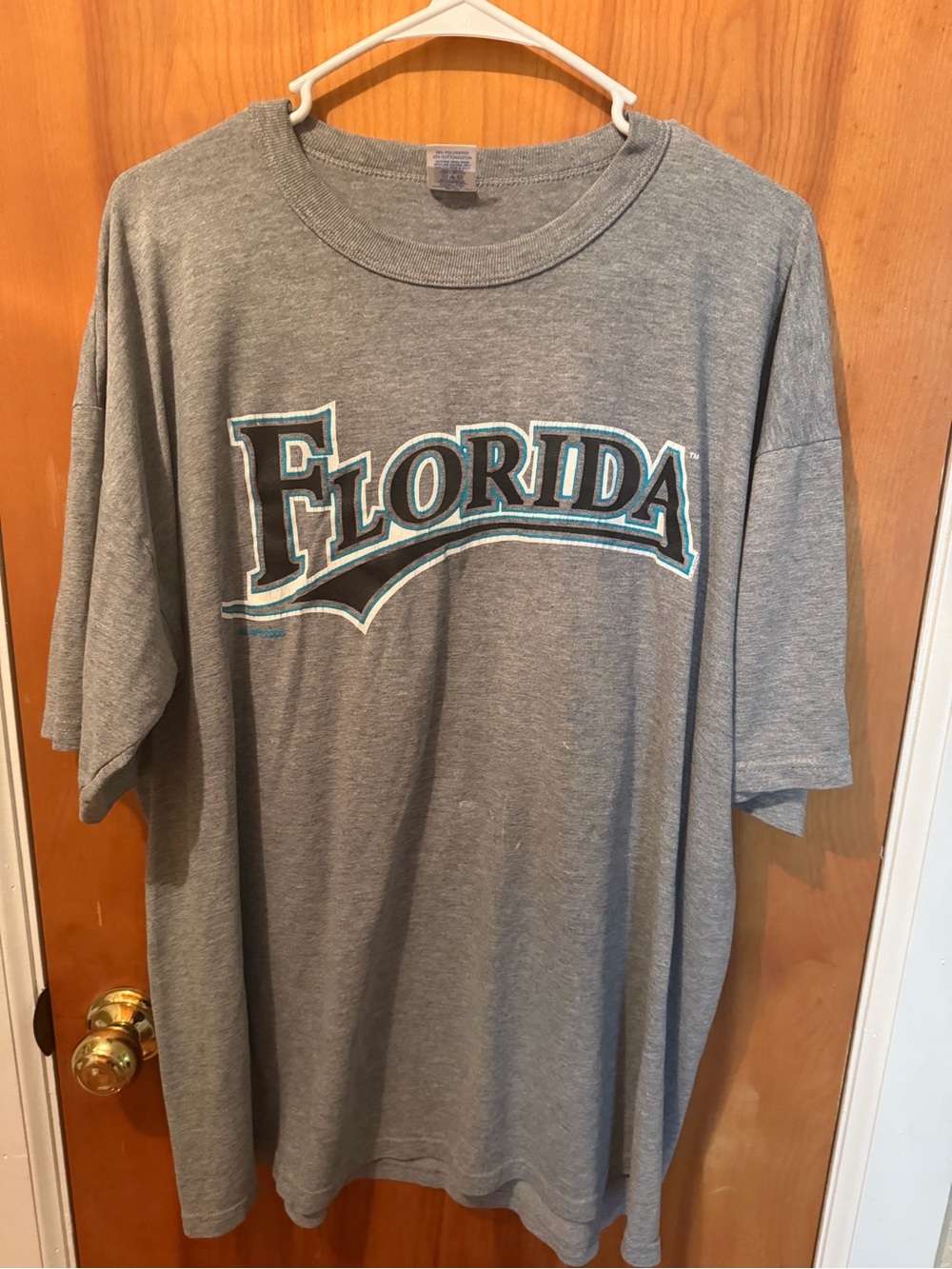Vintage Y2K Florida Marlins Dontrelle Willis 35 T-Shirt XL Russell MLB